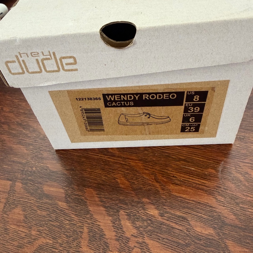 Hey Dude Wendy Rodeo Cactus Shoes